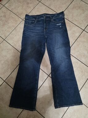 American Eagle Outfitters Dark Indigo Bootcut Jeans